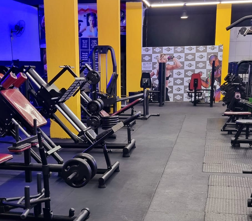Imagem da estrutura da academia