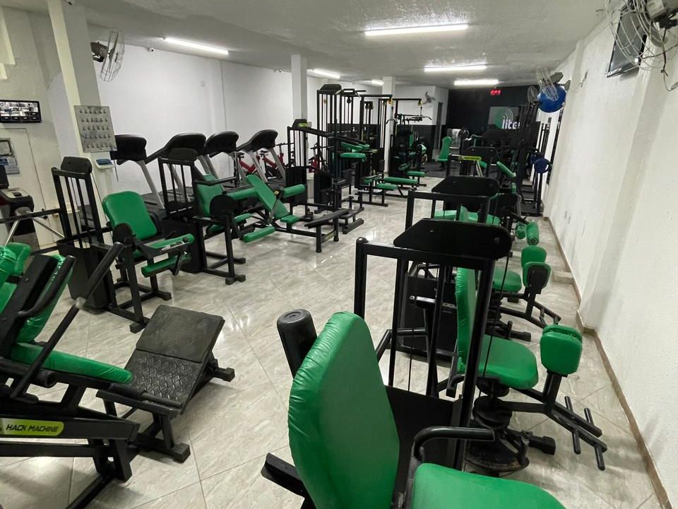 Imagem da estrutura da academia