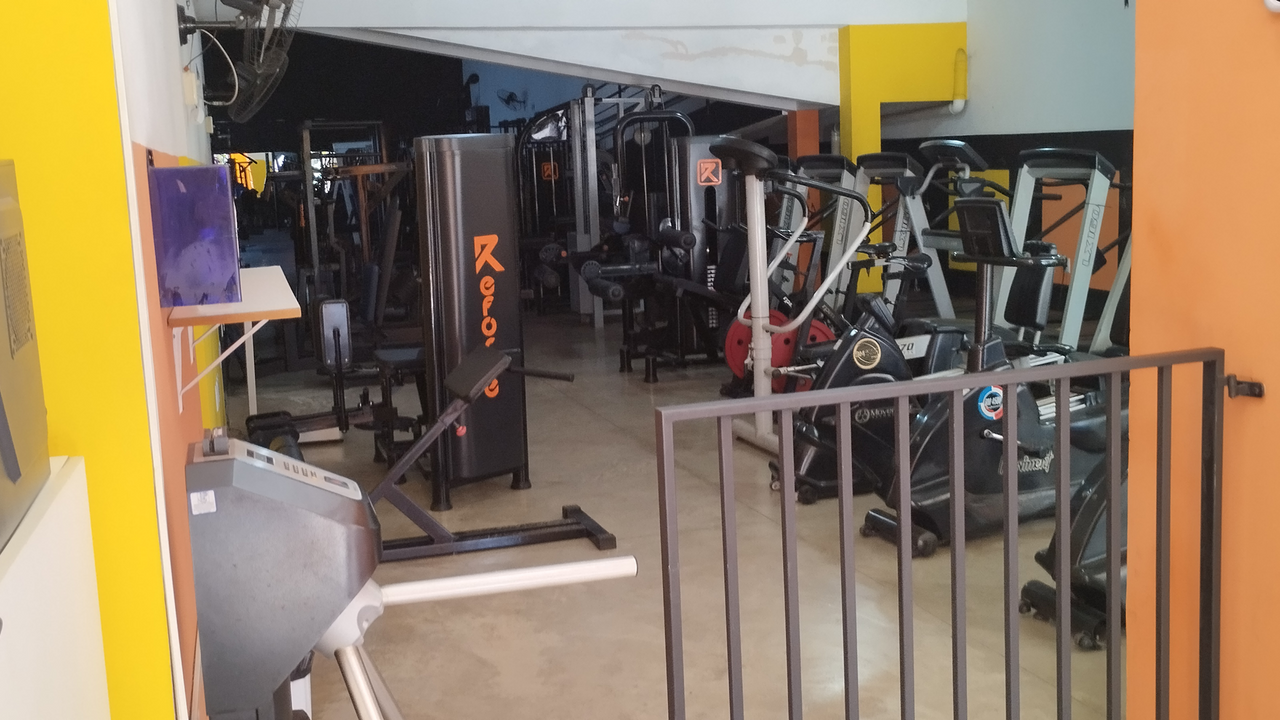 Imagem da estrutura da academia