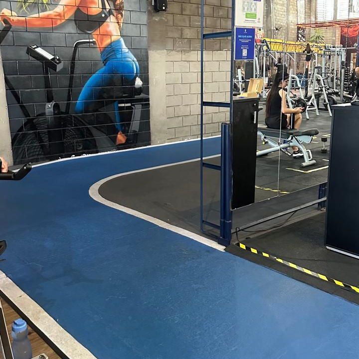 Imagem da estrutura da academia