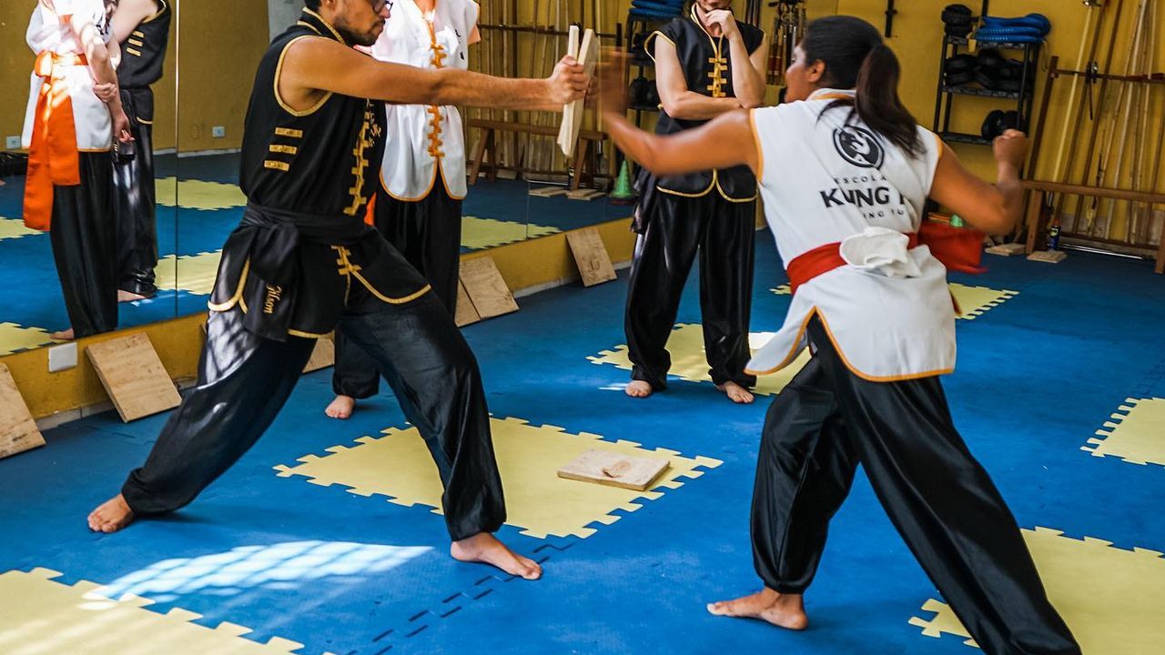 Imagem da estrutura da academia