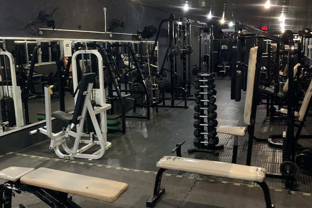 Imagem da estrutura da academia