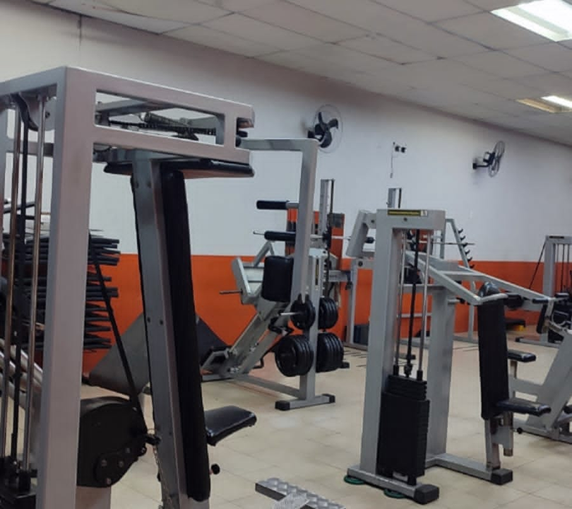 Imagem da estrutura da academia