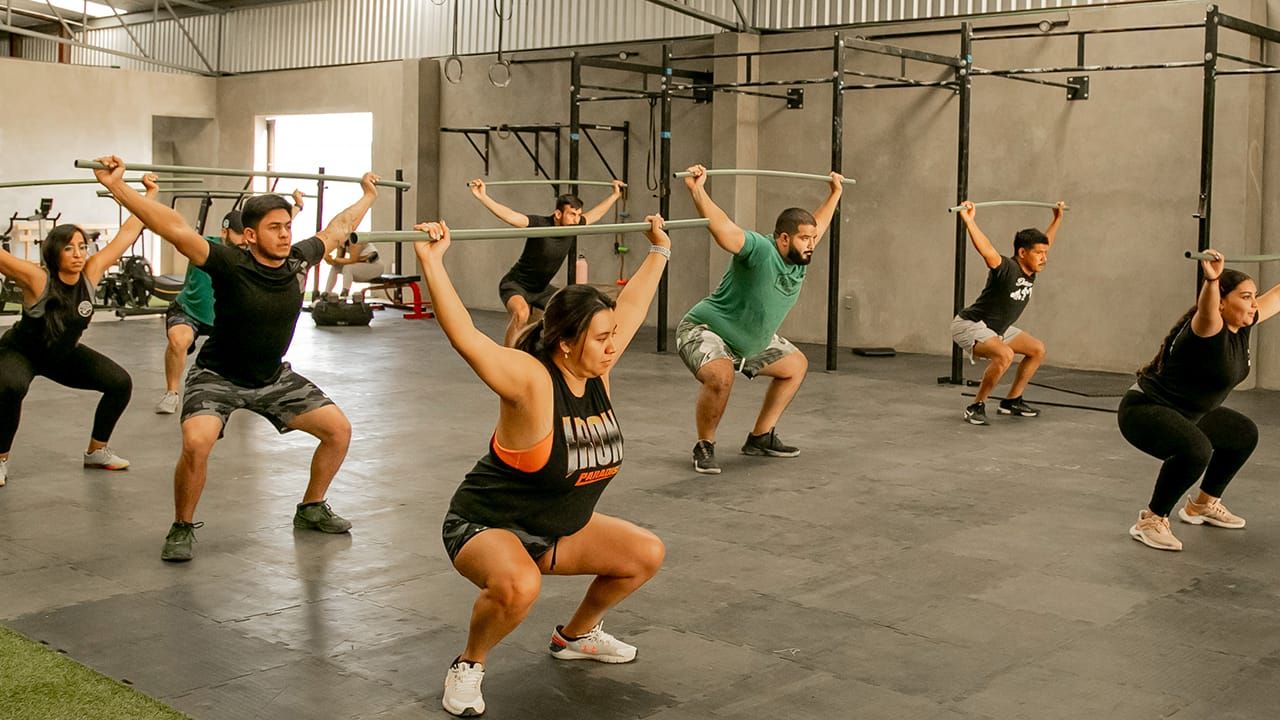 Imagem da estrutura da academia