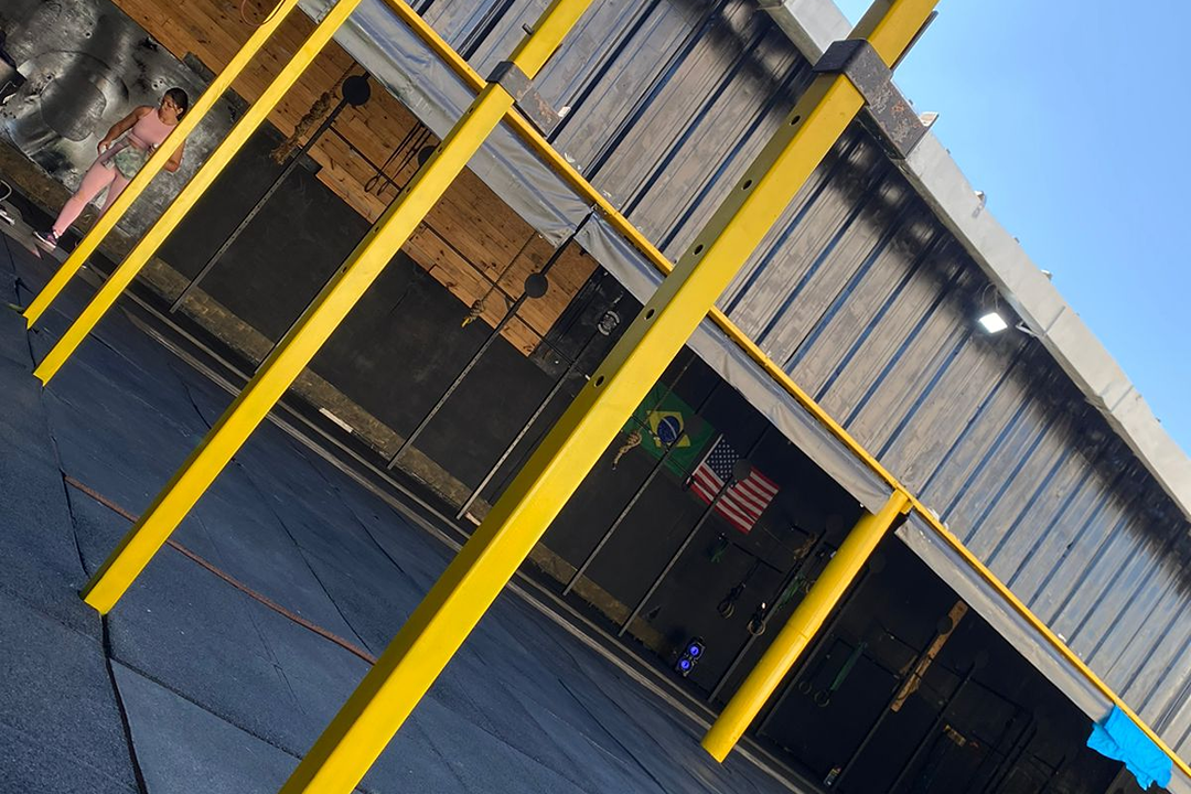 Imagem da estrutura da academia