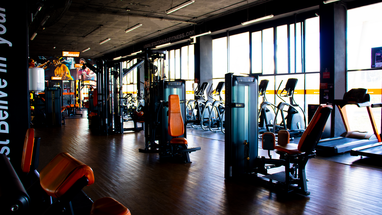 Imagem da estrutura da academia