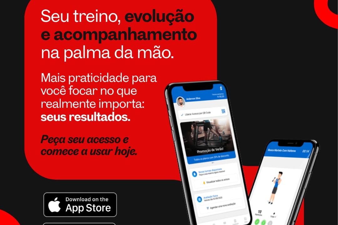 Imagem da estrutura da academia
