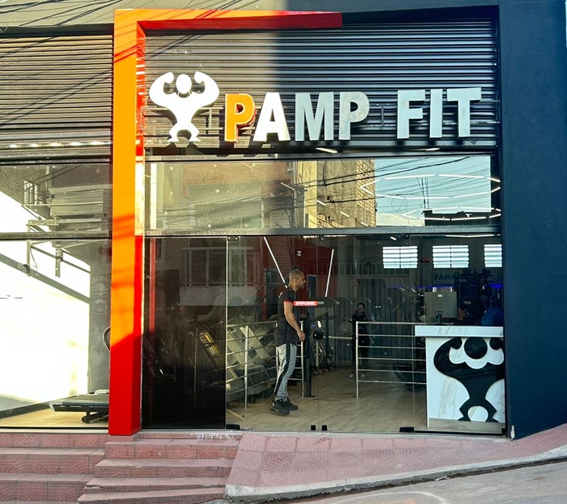 Imagem da estrutura da academia