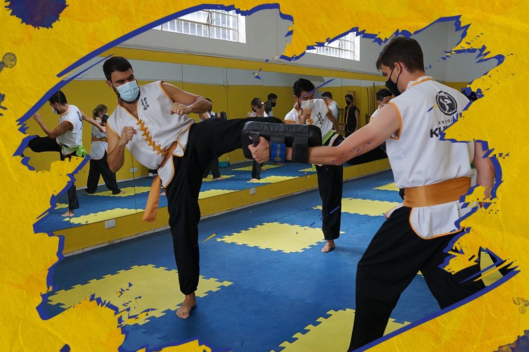 Imagem da estrutura da academia