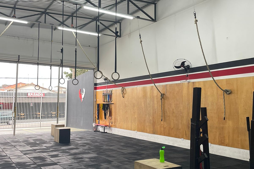 Imagem da estrutura da academia