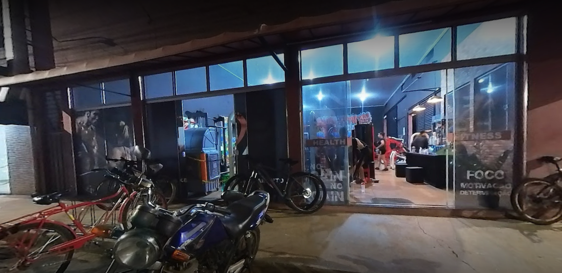 Imagem da estrutura da academia