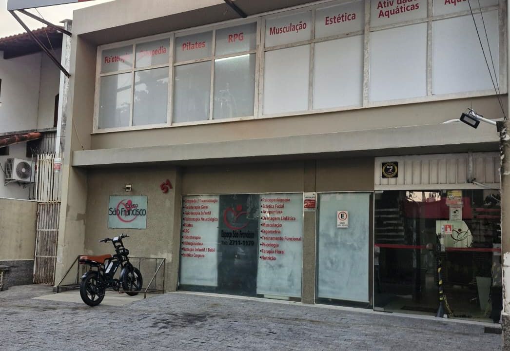 Imagem da estrutura da academia