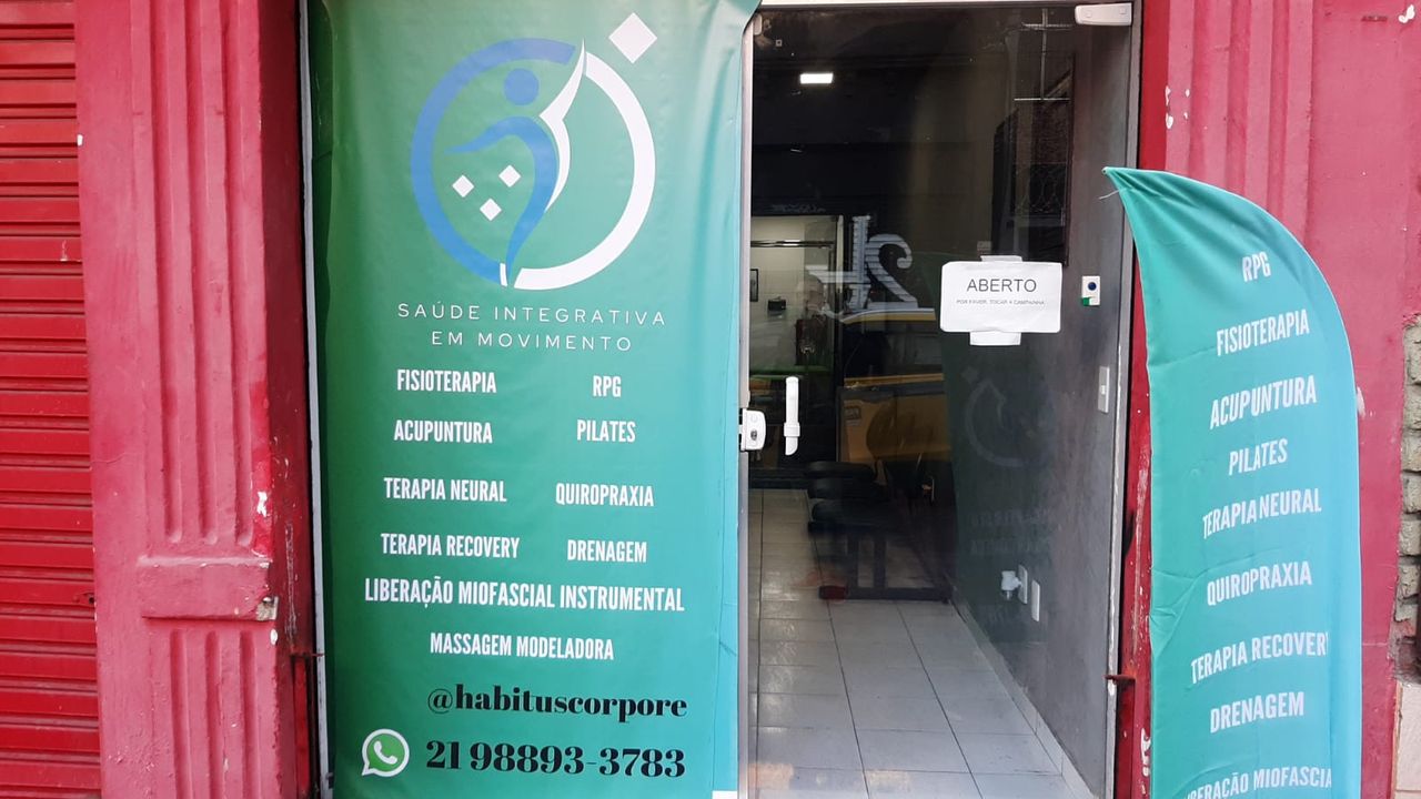 Imagem da estrutura da academia