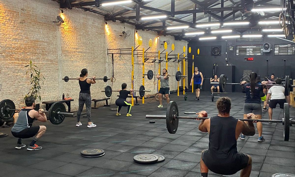 Imagem da estrutura da academia