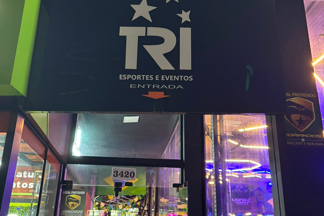 Imagem da estrutura da academia