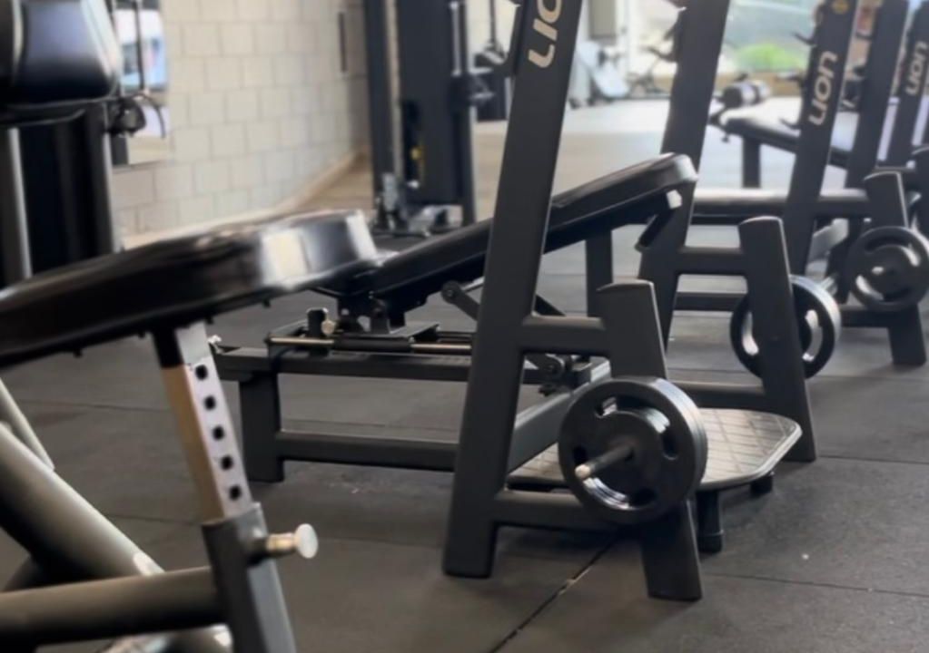 Imagem da estrutura da academia