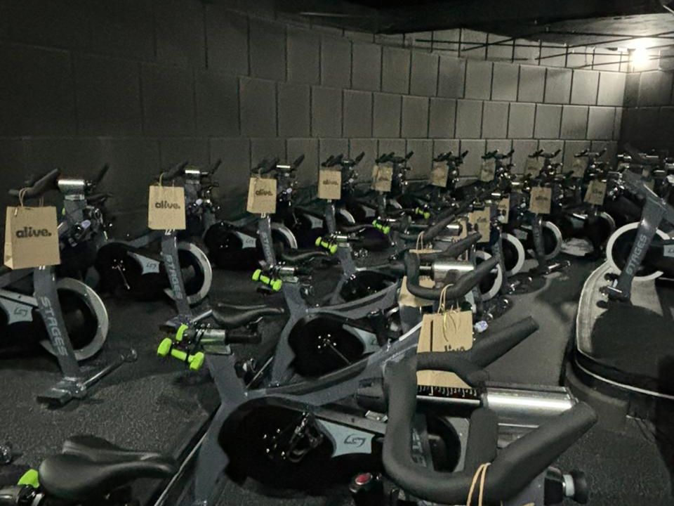 Imagem da estrutura da academia