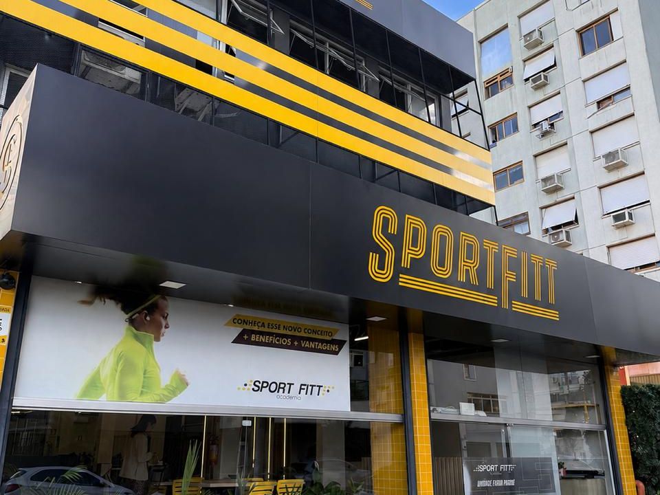 Imagem da estrutura da academia