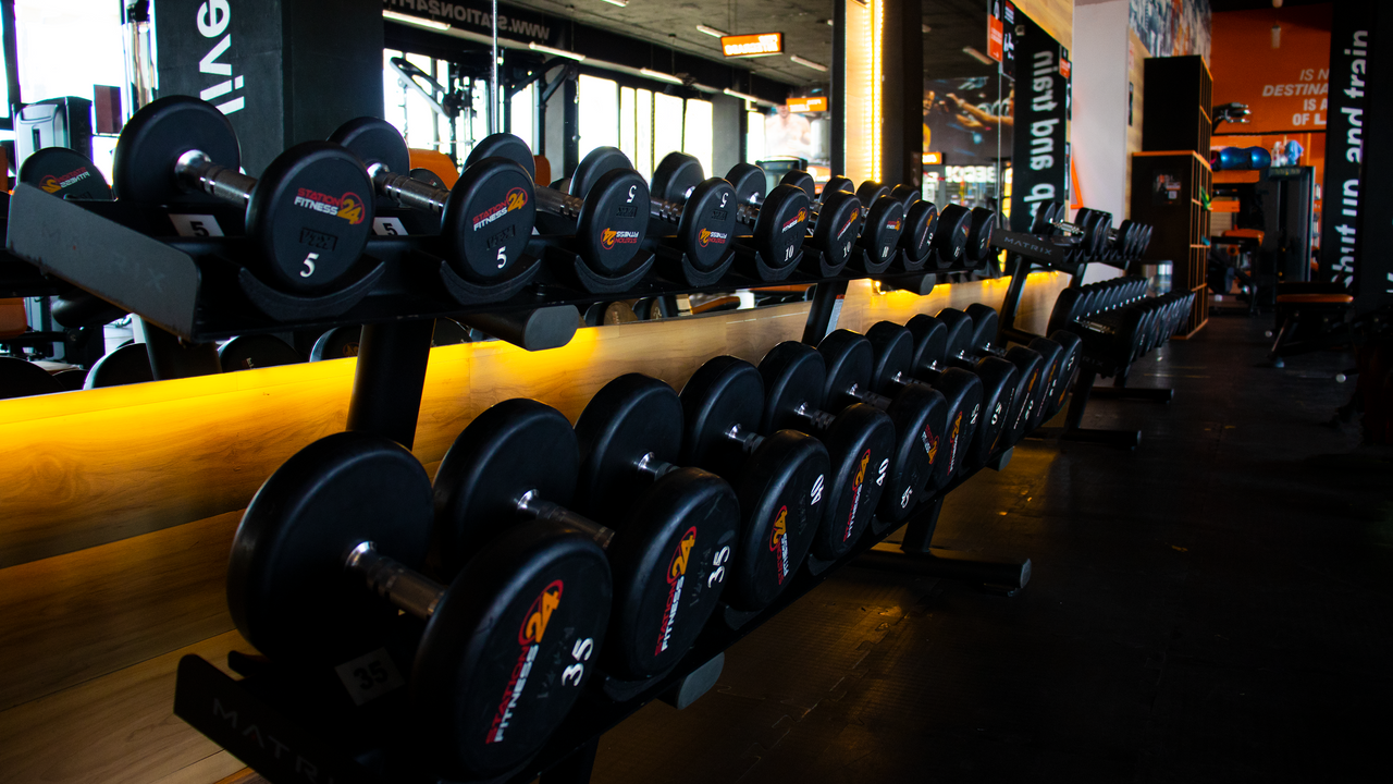 Imagem da estrutura da academia