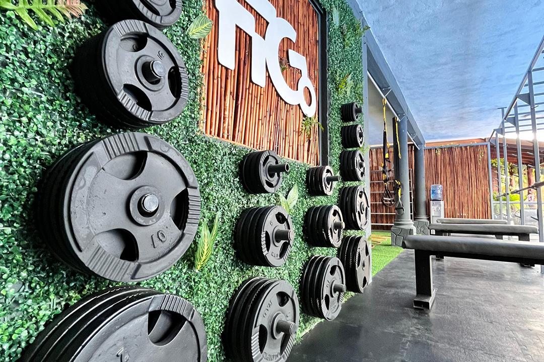 Imagem da estrutura da academia