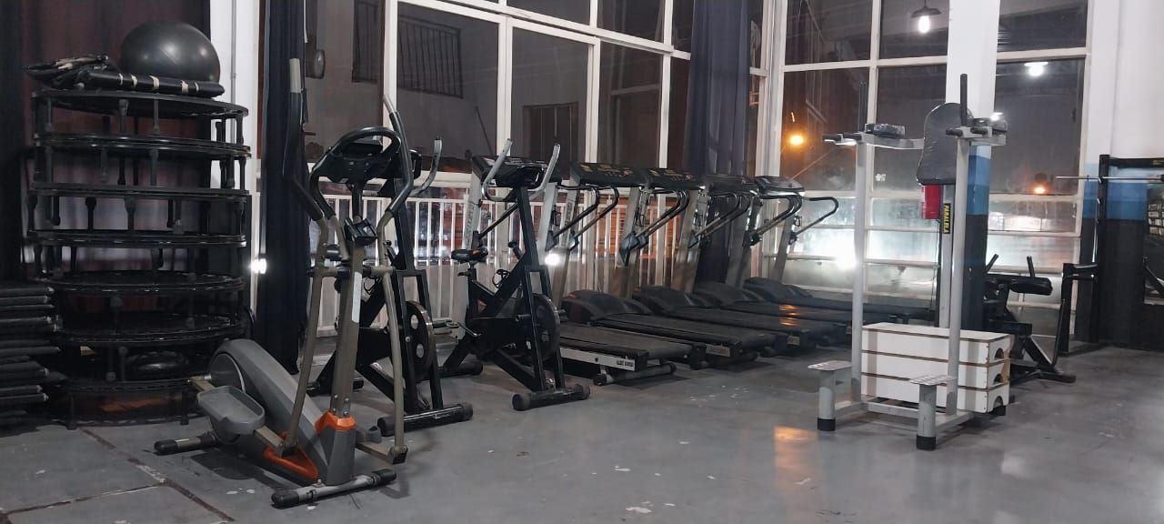 Imagem da estrutura da academia