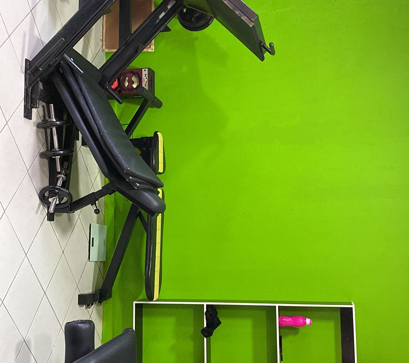 Imagem da estrutura da academia