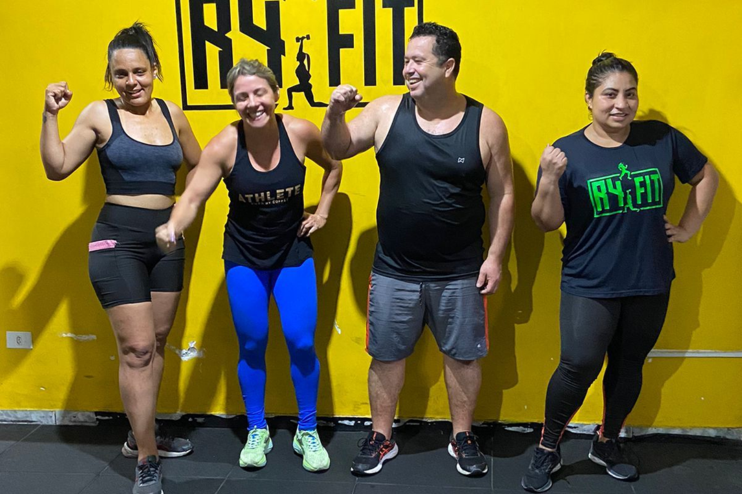 Imagem da estrutura da academia