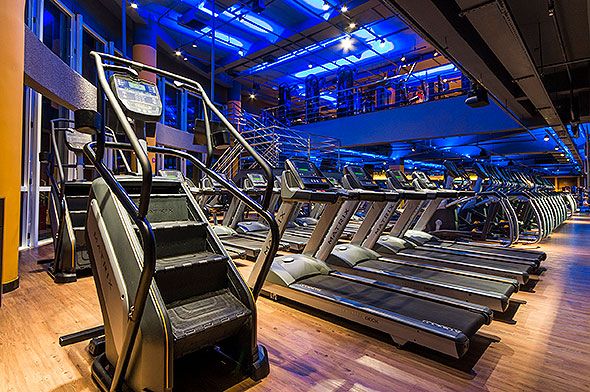 Imagem da estrutura da academia