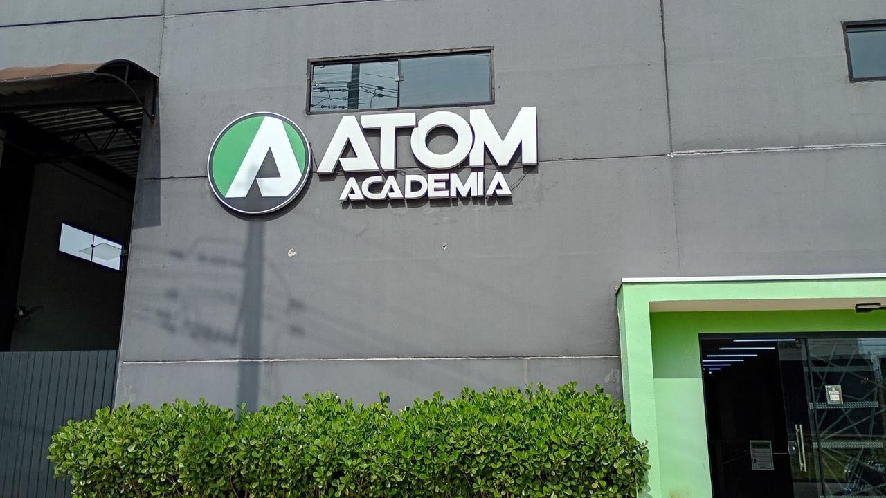 Imagem da estrutura da academia