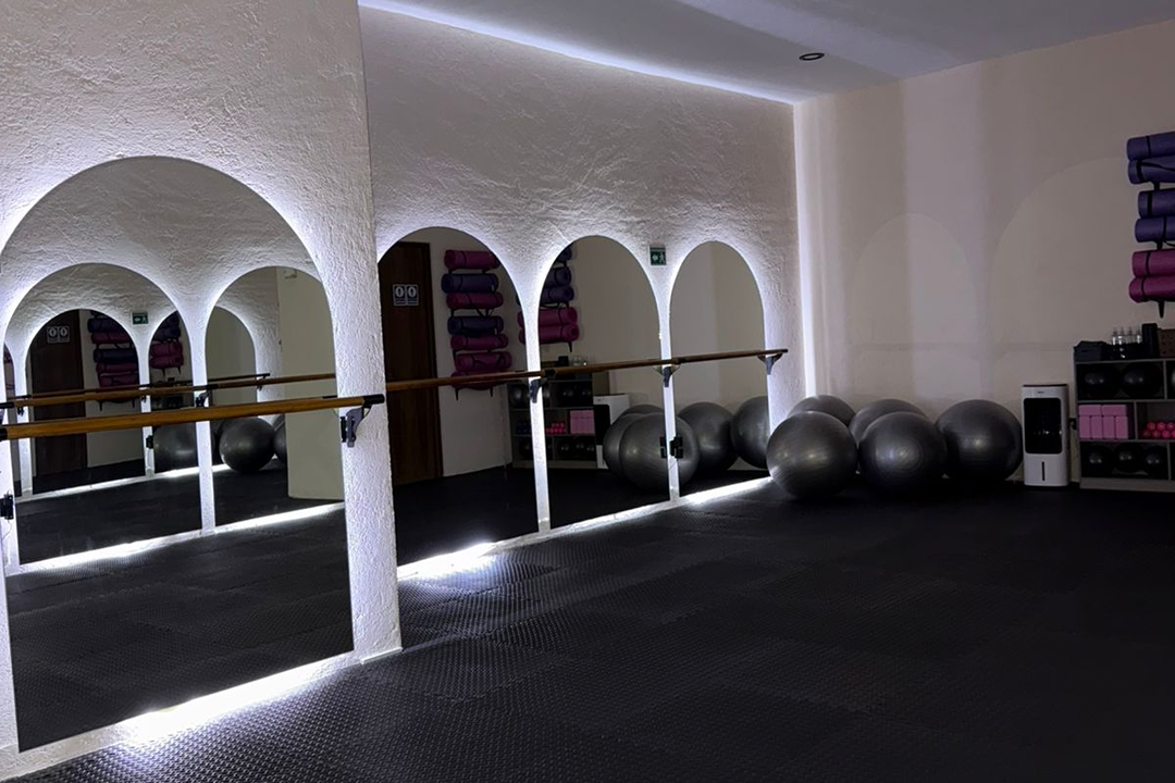 Imagem da estrutura da academia