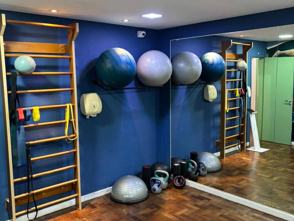 Imagem da estrutura da academia