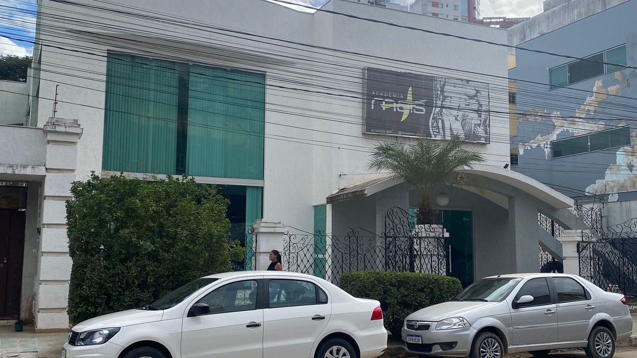 Imagem da estrutura da academia
