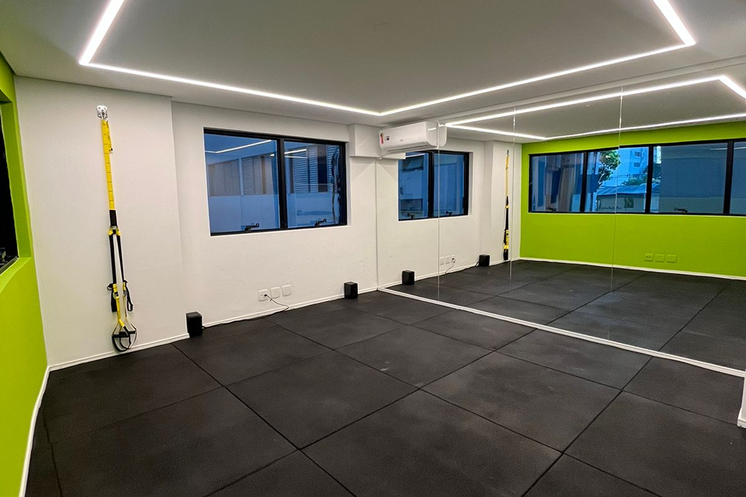 Imagem da estrutura da academia