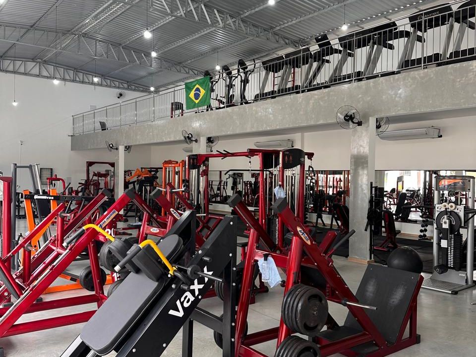 Imagem da estrutura da academia