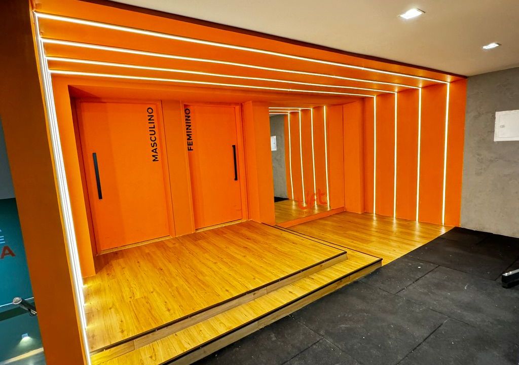 Imagem da estrutura da academia