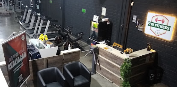 Imagem da estrutura da academia