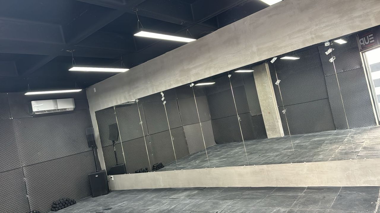 Imagem da estrutura da academia