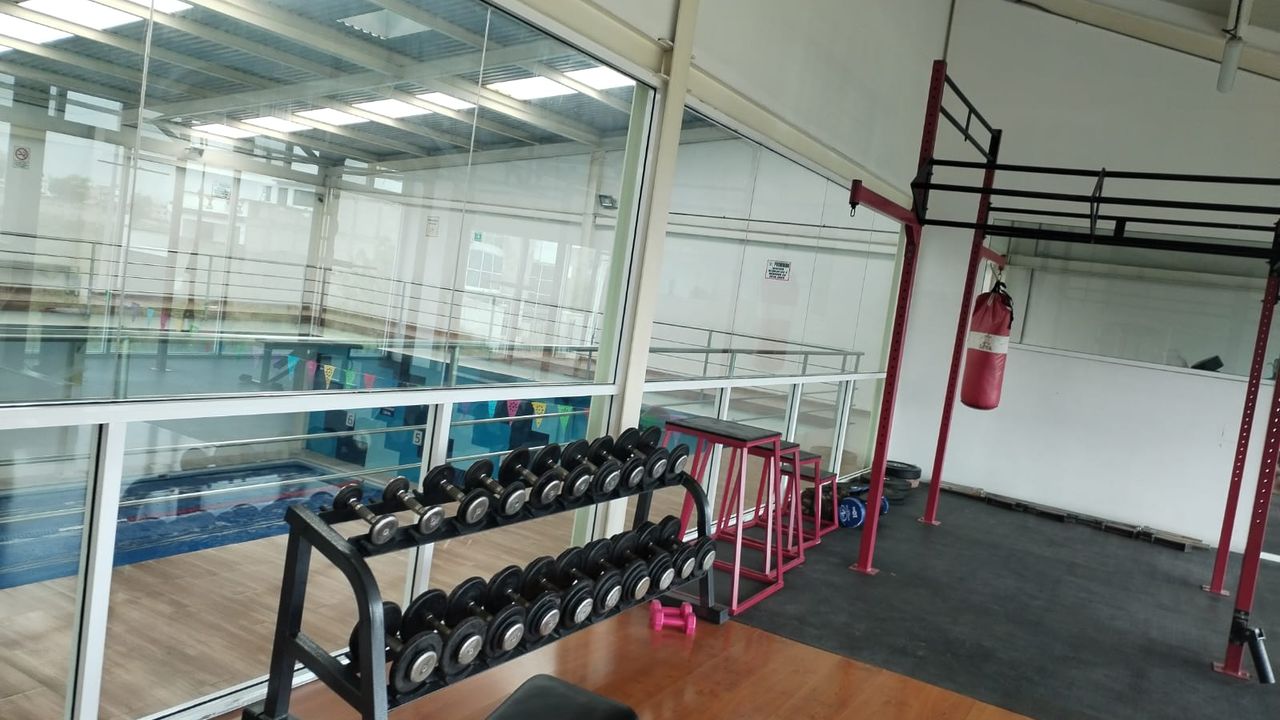 Imagem da estrutura da academia