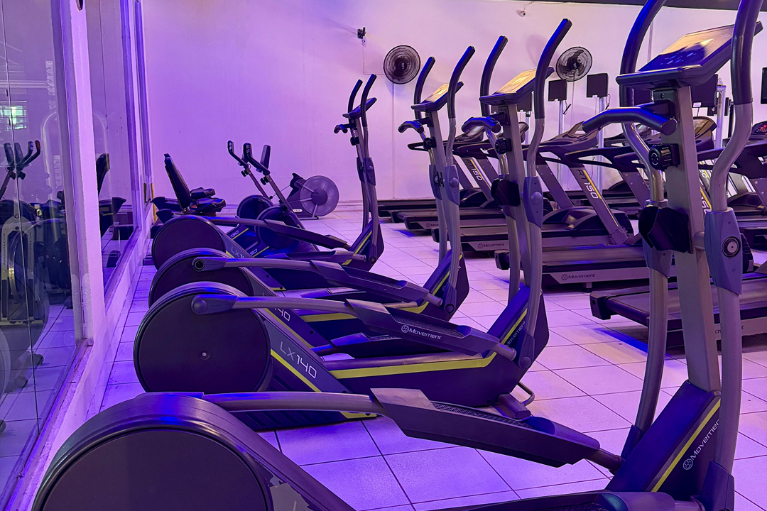 Imagem da estrutura da academia