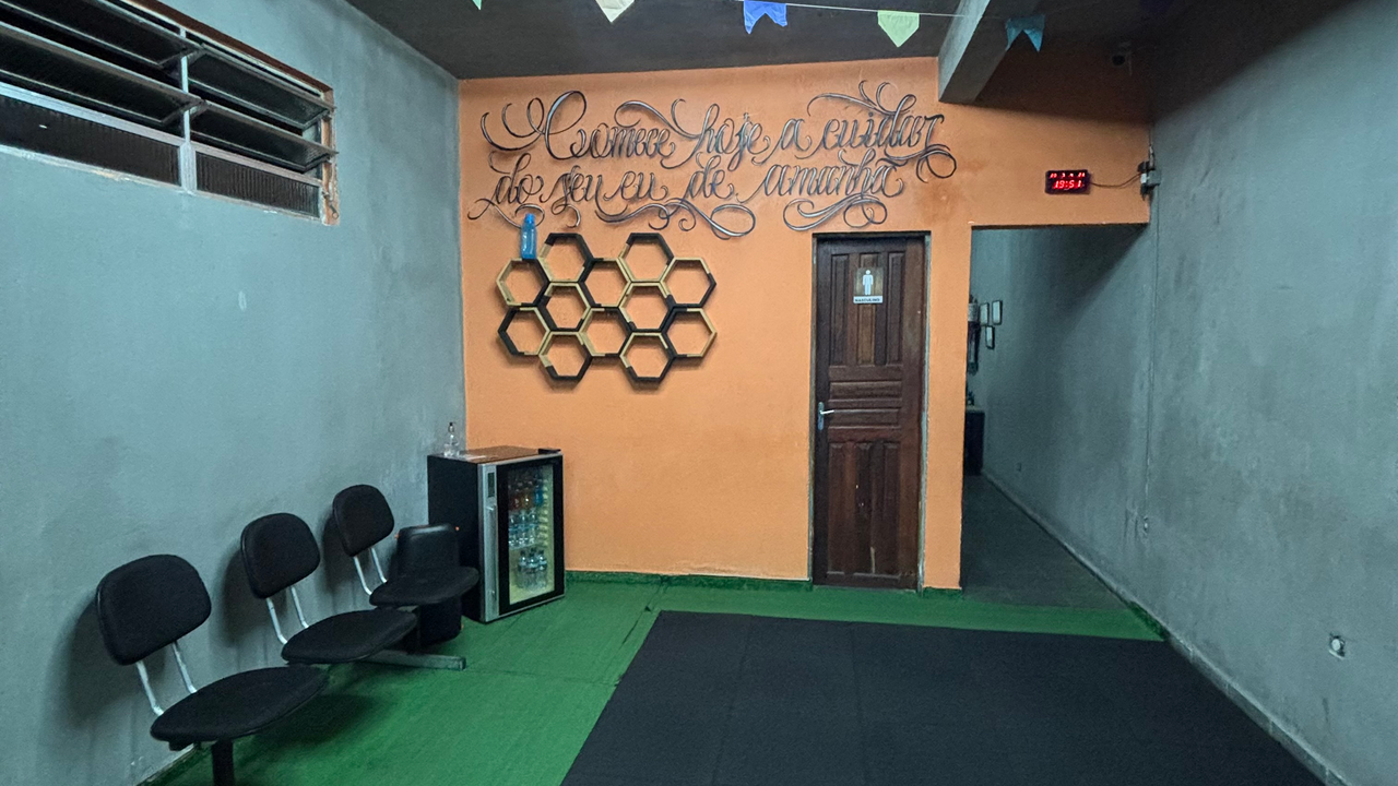 Imagem da estrutura da academia