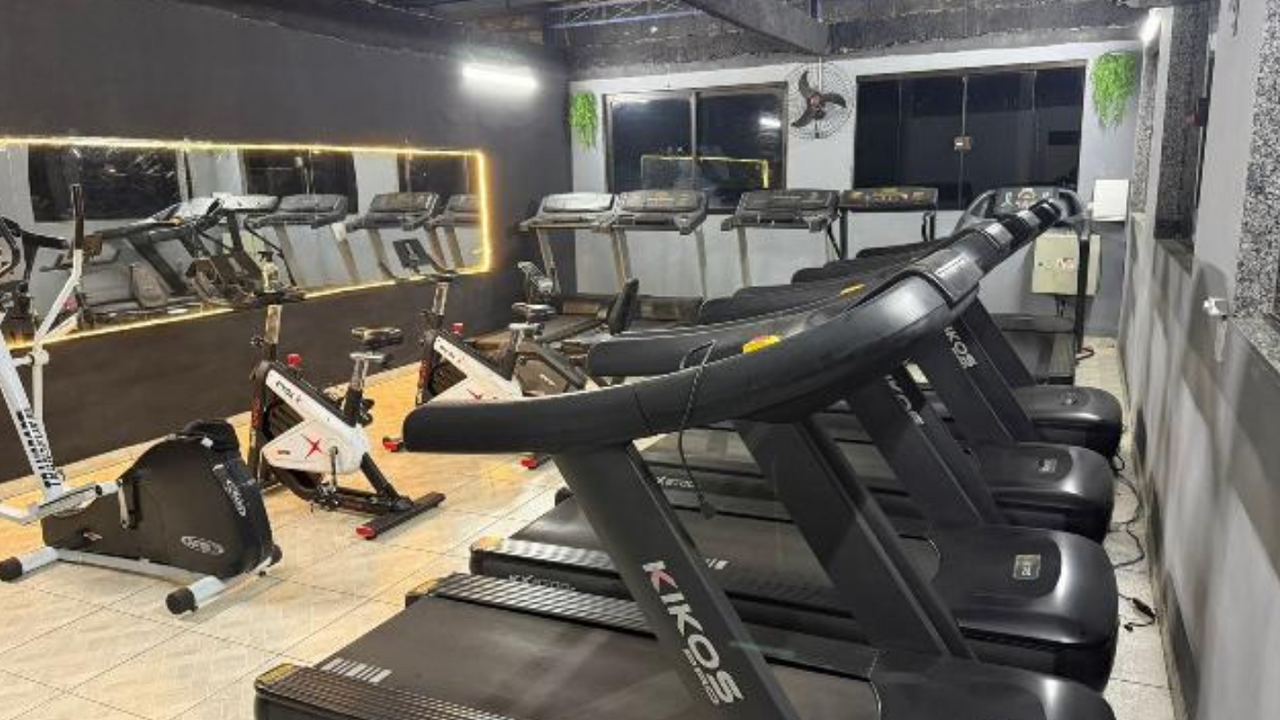 Imagem da estrutura da academia