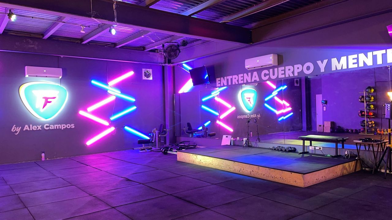 Imagem da estrutura da academia