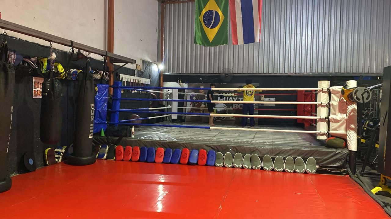 Imagem da estrutura da academia