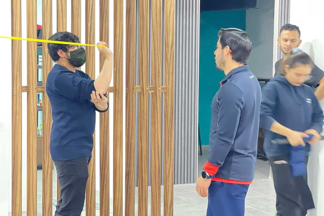 Imagem da estrutura da academia