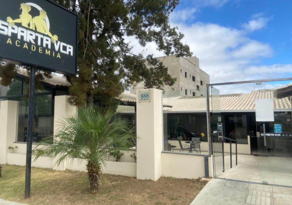 Imagem da estrutura da academia