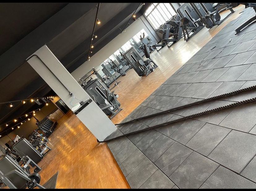 Imagem da estrutura da academia
