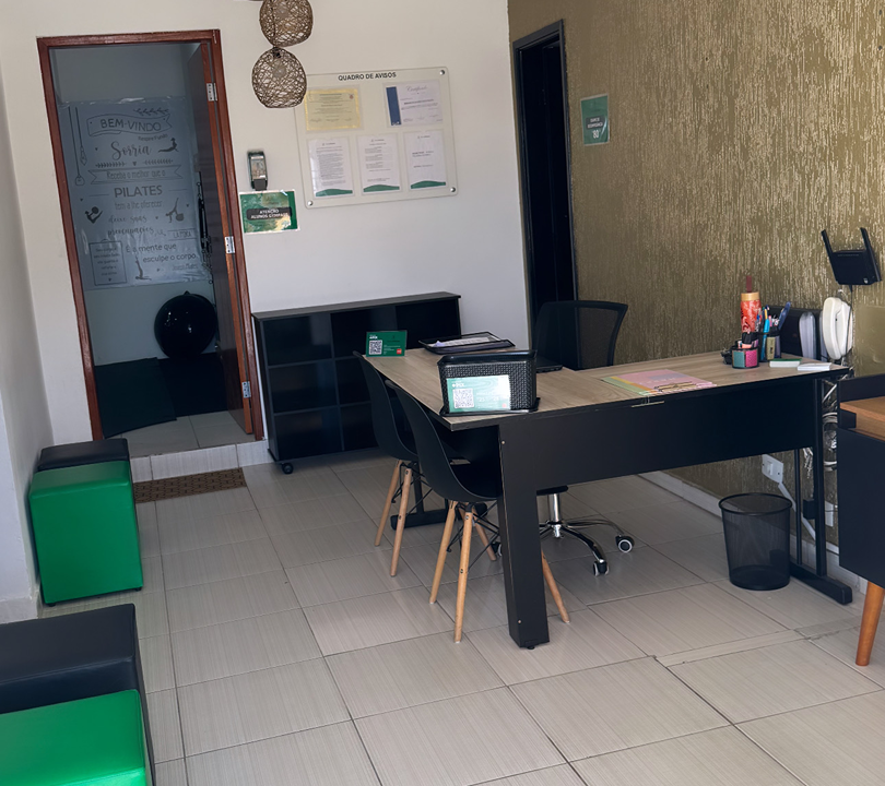 Imagem da estrutura da academia