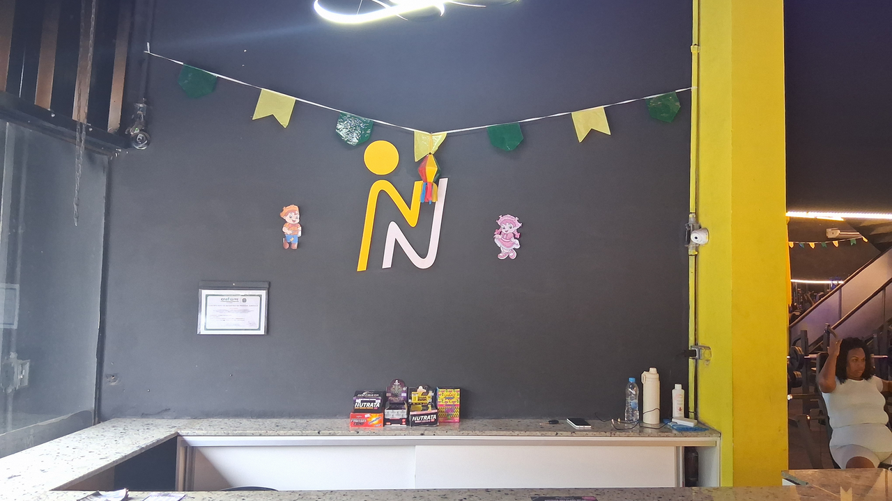 Imagem da estrutura da academia