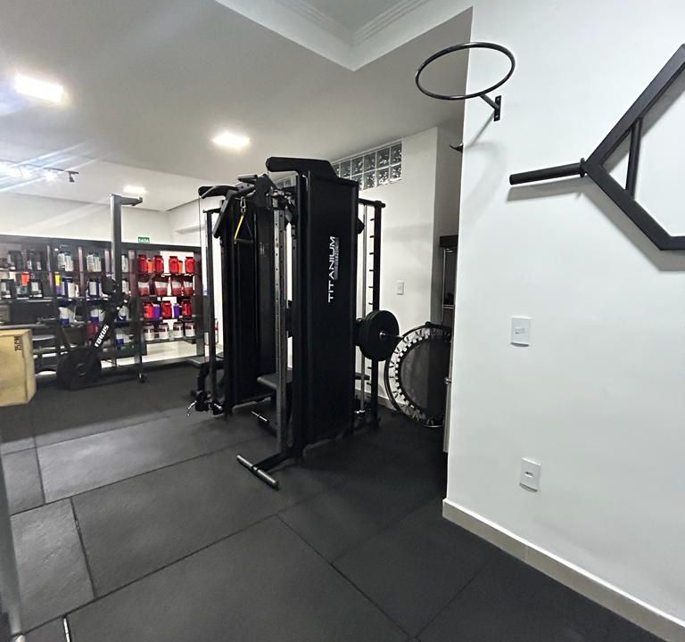 Imagem da estrutura da academia