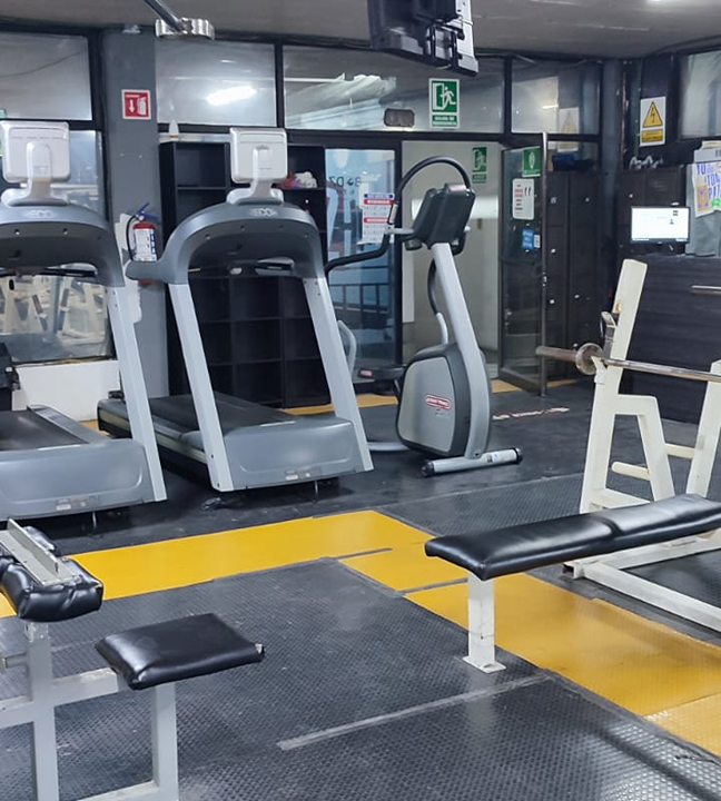 Imagem da estrutura da academia